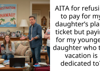 Father Of Two Sets The Record Straight After His Adult Daughter Cried On TikTok About How He Didn’t Buy Her A Plane Ticket As He Did For His Teen Daughter