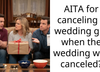 Redditor Called Unkind For Cancelling $700 Wedding Gift Order After The Couple Broke Up