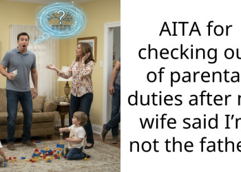 Man Checks Out From Performing Parental Duties To His Stepkids After Wife Reminded Him That He Isn’t Their Dad