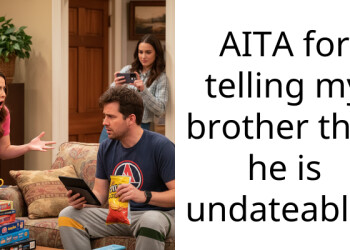 AITA for telling my brother that he is undateable?