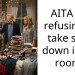 AITA for refusing to take stuff down in my room?