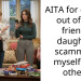 AITA for calling out of my friends daughter scamming myself and others