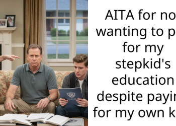 AITA for not wanting to pay for my stepkid’s education despite paying for my own kid?