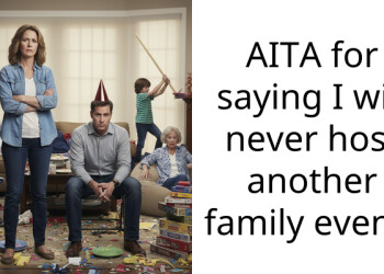 AITA for saying I will never host another family event?