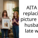 AITA for replacing a picture of my husbands late wife?