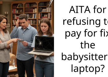 Single Mom Refuses To Pay For Babysitter’s Laptop That Her Youngest Child Broke, Gets Blasted Online For Asking If She’s In The Wrong For It