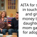 AITA for staying in touch with, and giving money to, the daughter my mom gave up for adoption?