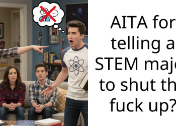 AITA for telling a STEM major to shut the f**k up?