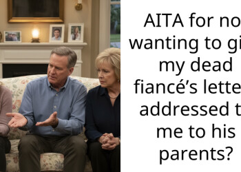 AITA for not wanting to give my dead fiancé’s letters addressed to me to his parents?