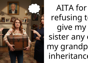 Gay Grandchild Demands Half of the $50K Her Brother Received After Her H**ophobic Grandpa Cut Her Off His Will