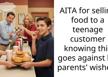 AITA for selling food to a teenage customer knowing this goes against his parents’ wishes?
