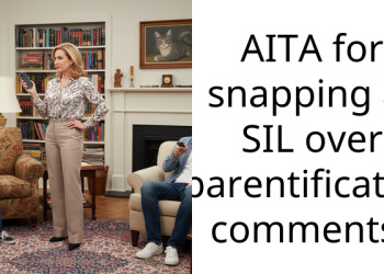 AITA for snapping at SIL over “parentification” comments?