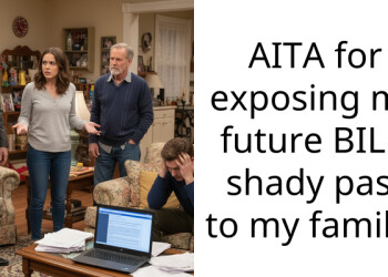 AITA for exposing my future BIL’s shady past to my family?