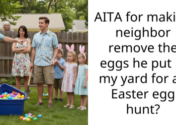 Man Goes Ahead To Hide Easter Eggs In His Neighbour’s House Despite Being Told Not To, Gets Shocked With The Outcome