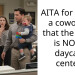 AITA for telling a coworker that the office is NOT a daycare center?
