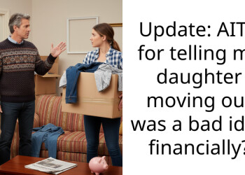 Update: AITA for telling my daughter moving out was a bad idea financially?