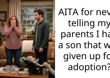 AITA for never telling my parents I had a son that was given up for adoption?
