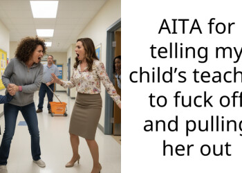 Teacher Screamed At My Daughter For Hours So I Told Her To F-Off And Left