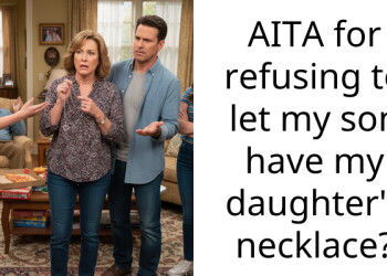 AITA for refusing to let my son have my daughter’s necklace?