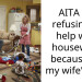 AITA for refusing to help with housework because it’s my wife’s job?