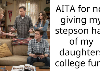 AITA for not giving my stepson half of my daughters college fund
