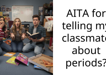 AITA for telling my cla*smate about periods?