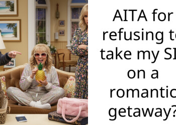 AITA for refusing to take my SIL on a romantic getaway?