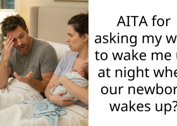 Man’s Heavy Sleeping Sparks Marital Tension as Wife Cries Foul Over Being Saddled with Solo Night Shifts for Newborn