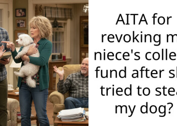 AITA for revoking my niece’s college fund after she tried to steal my dog?