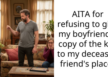 AITA for refusing to give my boyfriend a copy of the key to my deceased friend’s place?