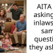AITA for asking my inlaws the same questions they ask me?