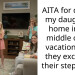AITA for driving my daughters home in the middle of the vacation after they excluded their stepsister?