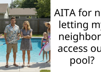 AITA for not letting my neighbors access our pool?