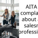 AITA for complaining about a car salesman unprofessionalism?