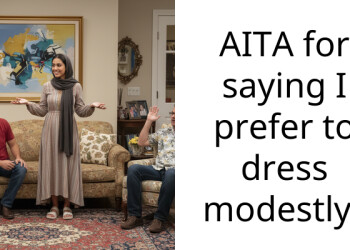 AITA for saying I prefer to dress modestly?