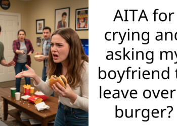 Exhausted Pregnant Woman Working Two Jobs Is Rethinking Her Entire Relationship After Her Unemployed BF Failed To Buy The Burger He Promised Her