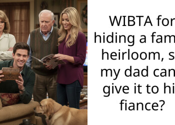 WIBTA for hiding a family heirloom, so my dad can’t give it to his fiance?