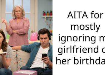 AITA for mostly ignoring my girlfriend on her birthday?