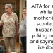 AITA for smiling while my mother-in-law scolded my husband for poking my belly and saying it was like dough?