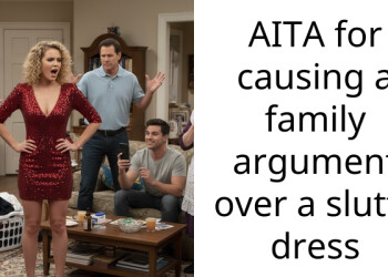 AITA for causing a family argument over a s**tty dress