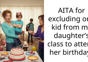AITA for excluding one kid from my daughter’s cla*s to attend her birthday?