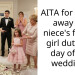 AITA for taking away my niece’s flower girl duty the day of the wedding?