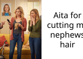 Aita for cutting my nephews hair