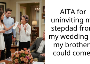 AITA for uninviting my stepdad from my wedding so my brothers could come?
