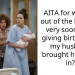 AITA for walking out of the hospital very soon after giving birth when my husband brought his mom in?