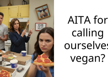 AITA for calling ourselves vegan?