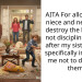 AITA For allowing my niece and nephew to destroy the house by not disciplining them after my sister-in-law specifically instructed me not to discipline them?
