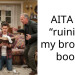 AITA for “ruining” my brothers book?
