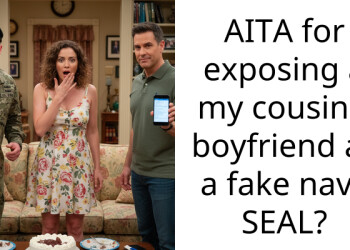 AITA for exposing a my cousin’s boyfriend as a fake navy SEAL?