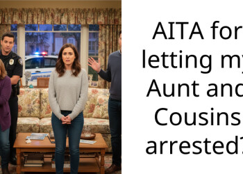 AITA for letting my Aunt and Cousins arrested?